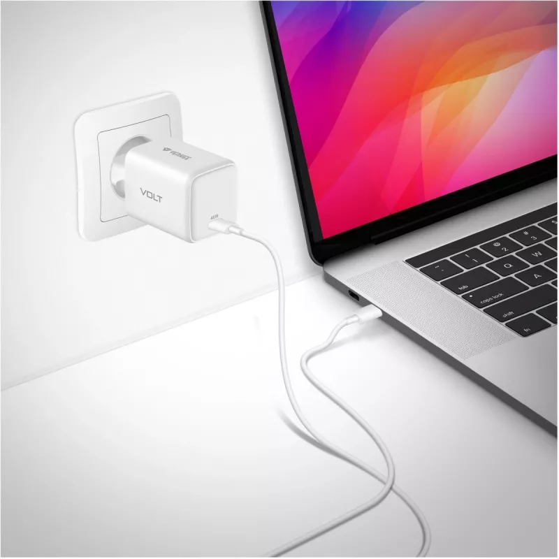 USB-C-oplader YENKEE G45 VOLT 45W Power Delivery 3.0, 3A uitgang