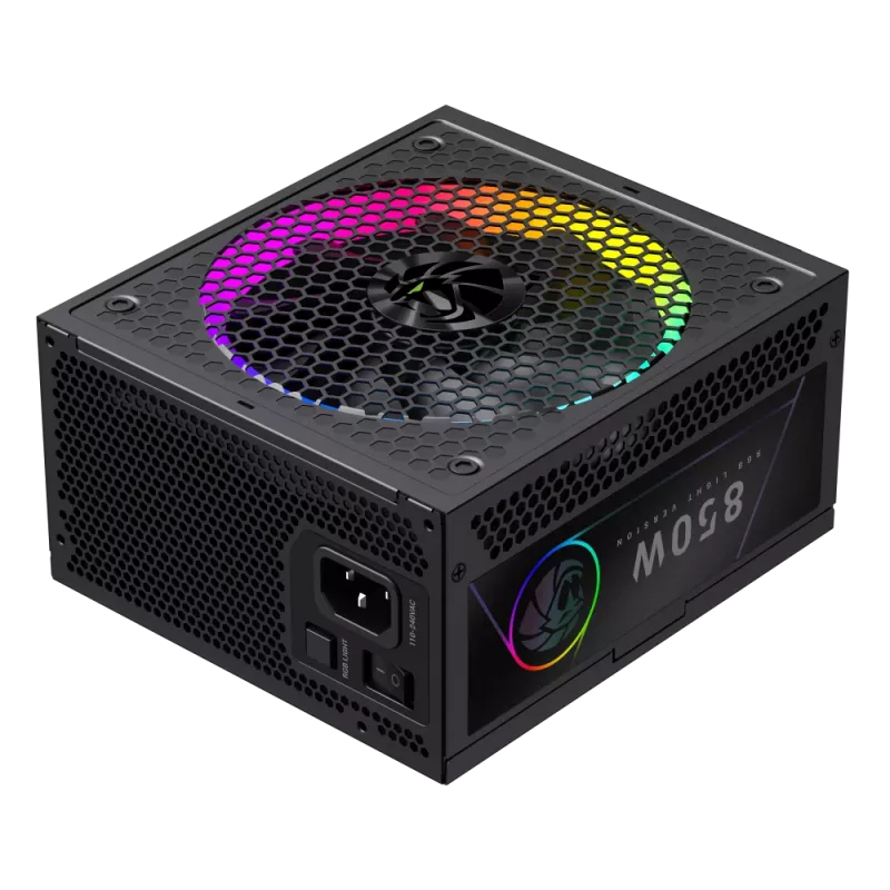 Gamemax voeding, 80 PLUS, Gold | RGB 850G | 850 W