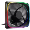 Ventilator Sharkoon RGB SHARK Lights 12 cm zwart