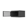 Wandmontage 19 inch-kast 6U 600x600 zwart