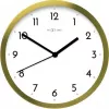 NeXtime wandklok 2523gw Arabisch, Ø44 cm, wand, goud/wit