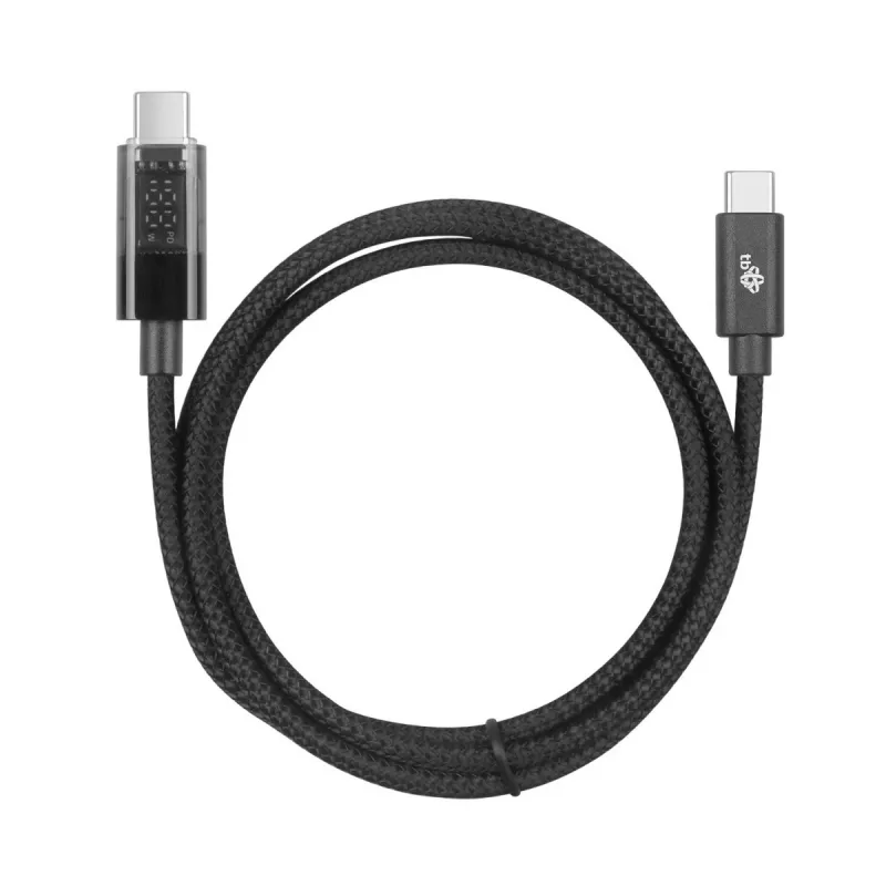 USB-C-kabel TB AKTBXKUCCIND10B 1 m 100 W met LED-laadindicator