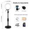 Ring-led-lamp Puluz met verstelbaar statief PU391