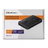 Qoltec 52274 M.2 SSD-dockingstation | NVMe | SATA | USB-C | DUAL 2 x 2TB