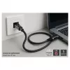 Good Connections ethernetkabel USB-C RJ45, antraciet, 2,0 m