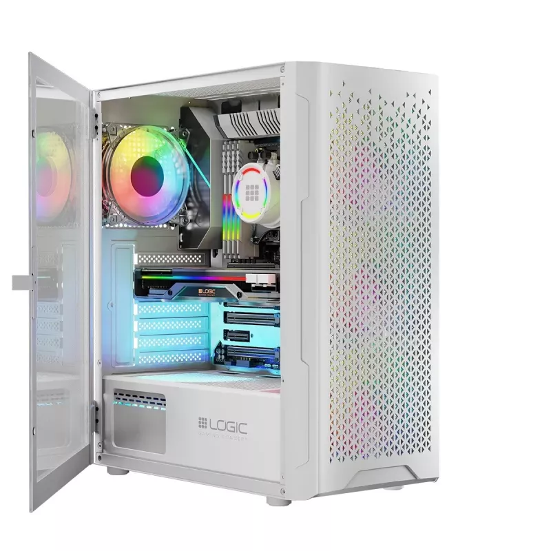 Logic ARAMIS ARGB MINIDI USB 3.0 behuizing wit