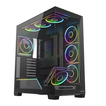Modecom Volcano Stellar Plus ARGB Midi 8F zwart