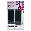 Desktop-/plankluidspreker DEFENDER SPK-170 2.0, 4 W RMS, bekabeld USB 5 V, 3,5 mm, zwart