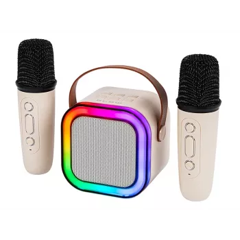 Karaokeluidspreker, KARAOKE RGB bluetooth-luidspreker, 30W