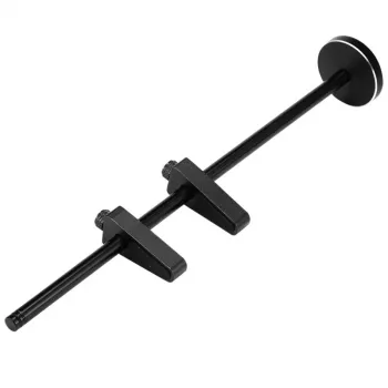 Jonsbo VC-1 - universeel - grafische kaarthouder - aluminium - magnesium - zwart - 150 g