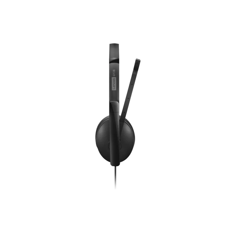 Lenovo 4XD1P83425 hoofdtelefoon/headset bedraad hoofdband gesprekken/muziek USB Type-A zwart