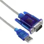 Microconnect USBADB seriële kabel grijs 1,8 m USB 2.0 A DB9
