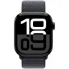 Apple Watch Series 10 GPS 42mm Jet Black Aluminium Case met Ink Sport Loop