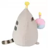 Knuffel Pusheen van Pusheen — 24 cm verjaardagshoed met taart knuffel