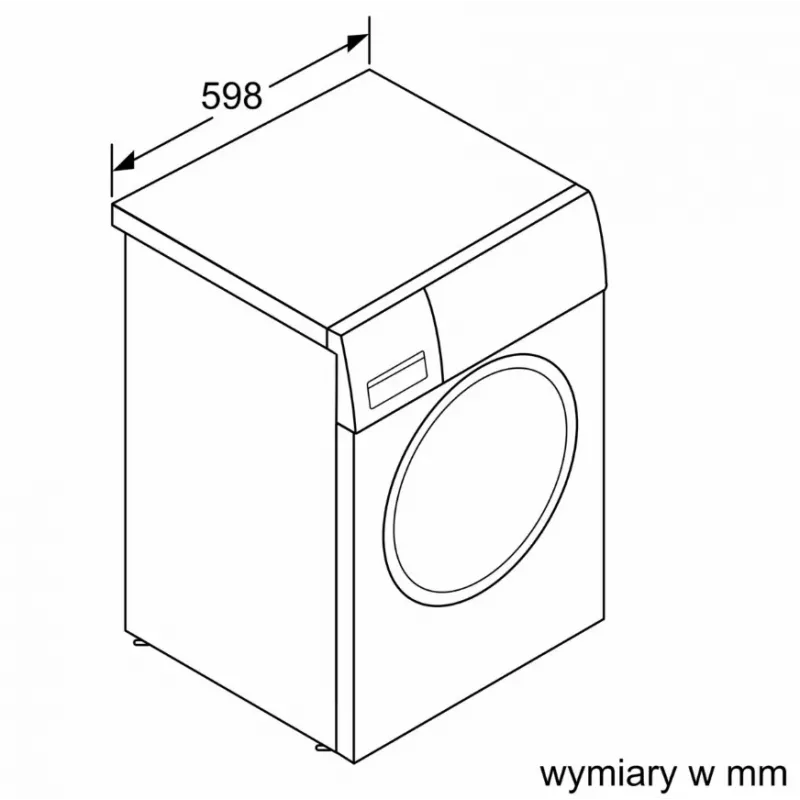 BOSCH WGG154ZSPL wasmachine