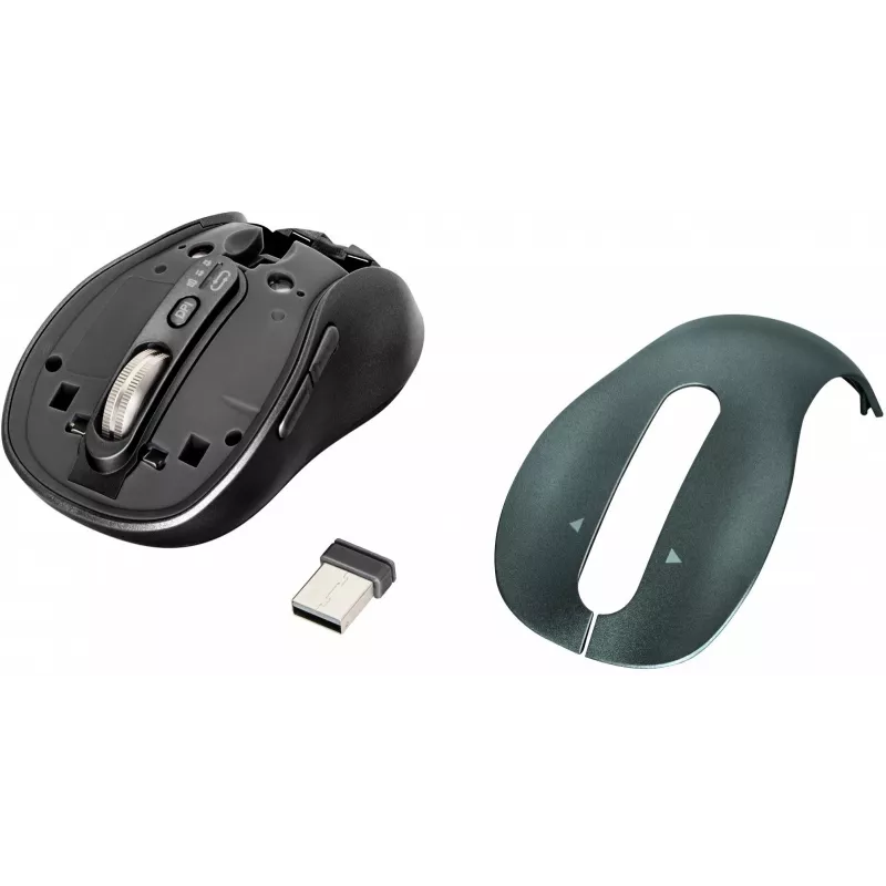 YENKEE YMS 2010BK GYRO Dual draadloze muis, Bluetooth + USB 2,4 GHz