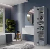 Top E Shop S33 BIEL badkamer opbergkast, wit