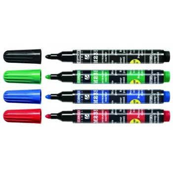 STANGER permanent MARKER M235, 1-3 mm, set 4 kleuren 712012
