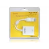 Videokabel-adapter DeLOCK 61766 0,125m VGA DisplayPort wit