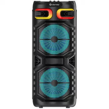 DENVER BPS-355 - partysoundsysteem - draadloos - Bluetooth - 16 watt - tweekanaals (111151200160)