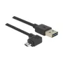 USB-kabel DeLOCK 83854 USB 2.0 3m USB A Micro-USB B zwart