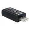 DeLOCK USB Sound Adapter 7.1 - geluidskaart - stereo - USB (61645)