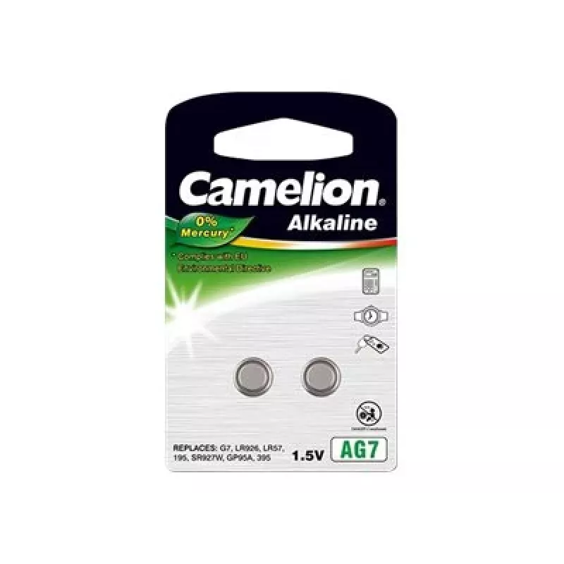Camelion | AG7/LR57/LR926/395 | alkaline knoopcel | 2 stuks