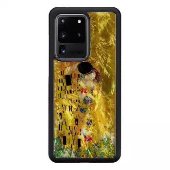 Hoes iKins voor Samsung Galaxy S20 Ultra — zwart Kiss-design