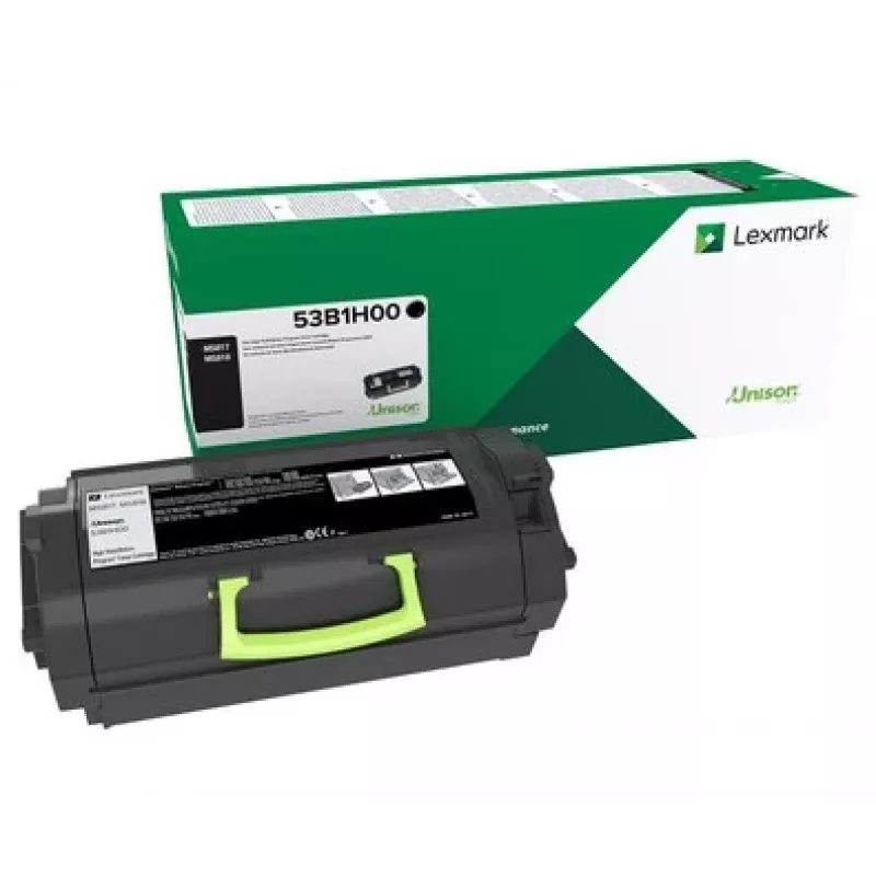 Lexmark 53B2H00 tonercartridge retourprogramma voor MS817/MS818, zwart, 25.000 pagina's