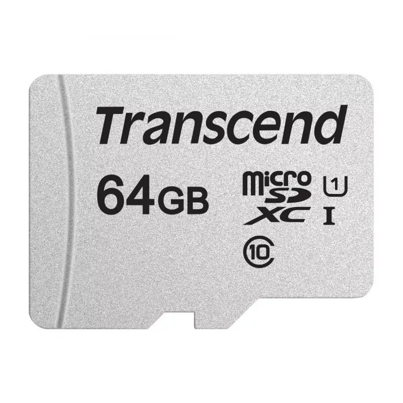 Flashgeheugen Transcend 64 GB MicroSDXC SDHC 300S