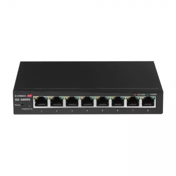 Edimax GS-5008E netwerkswitch Managed Gigabit Ethernet (10/100/1000) Zwart