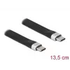 FPC flatkabel USB Type-C naar USB Type-C DeLOCK 85770