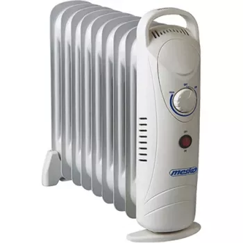 Mesko Home MS7805 binnen wit 1000 W olieradiator elektrische ruimteverwarming