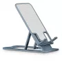 Passieve houder Inter-Tech MTS-100 mobiele telefoon smartphone tablet UMPC grijs titanium
