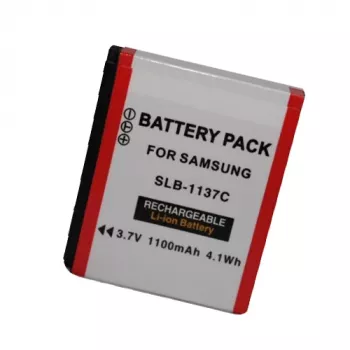 Batterij extra digital SLB-1137C DV00DV1350 3.7V 1300mAh oplaadbaar voor draagbare apparaten
