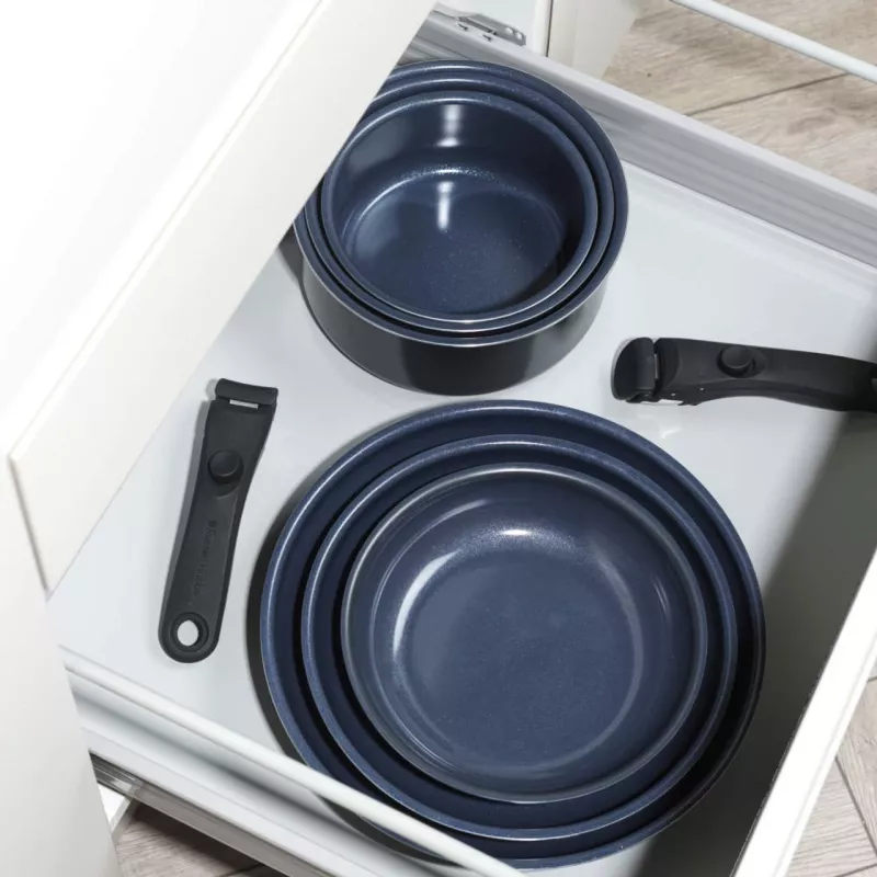 Pannenset Russell Hobbs RH03321EU7 — 8-delig, antiaanbaklaag, vaatwasserbestendig