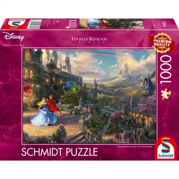 Legpuzzel Schmidt Spiele Thomas Kinkade Studios Disney Dreams Collections Doornroosje 1000 stukjes