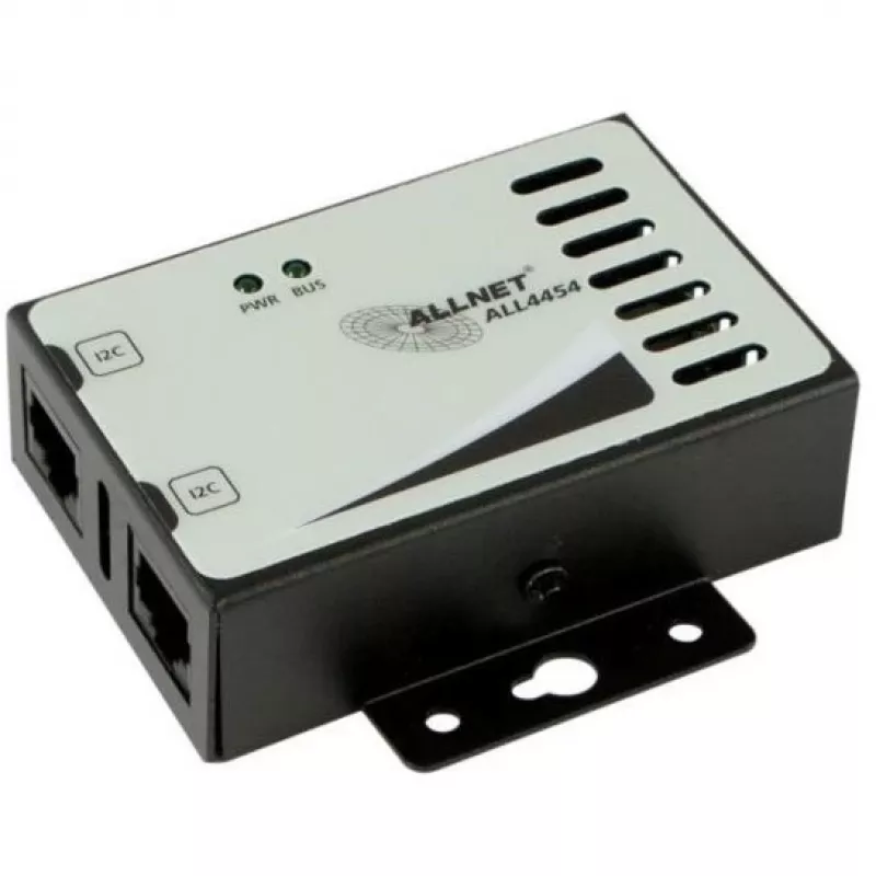 ALLNET ALL4454 rook-/gassensor in behuizing, zwart