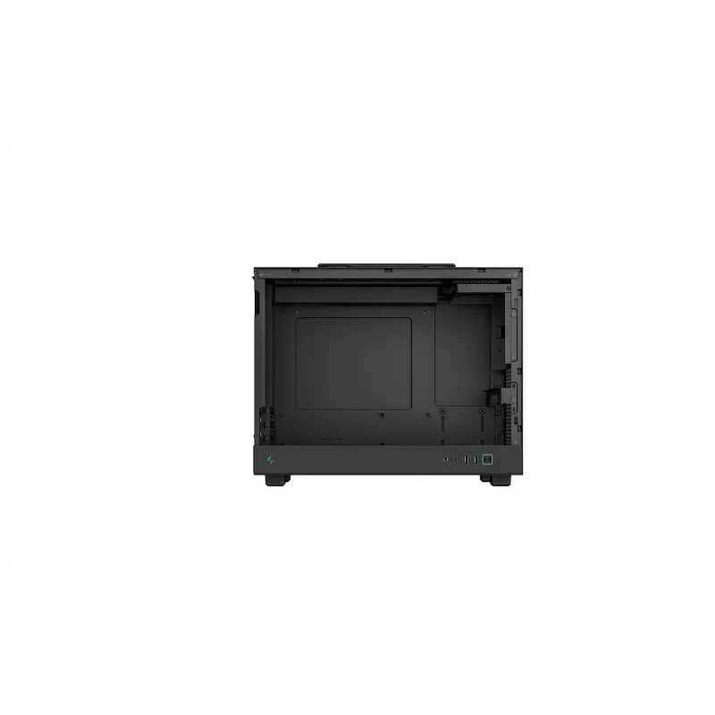 DeepCool CH160 PLUS R-CH160-BKNGM0-G compacte (SFF) computerbehuizing, Mini-ITX/Micro-ATX, gehard glas, zwart