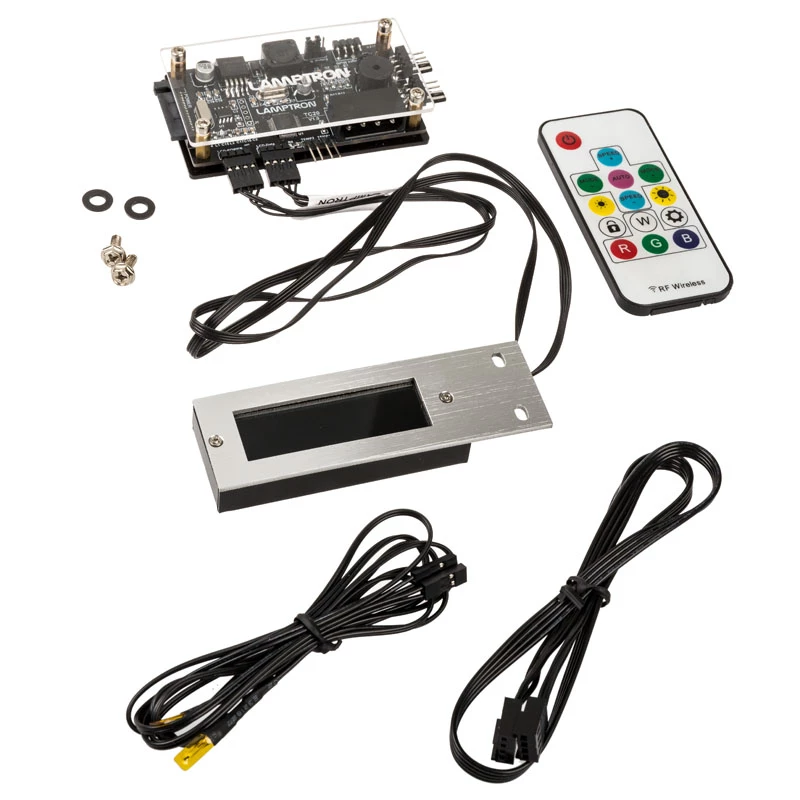 Lamptron TC20 PCI RGB ventilator- en LED-controller - zilver