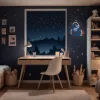 Decoratieve neonlamp MANTA SNL90MT Style Neon Lights — astronaut op raket motief