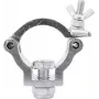 Klem EUROLITE DEC-30 zilver voor 35mm trussen/buizen