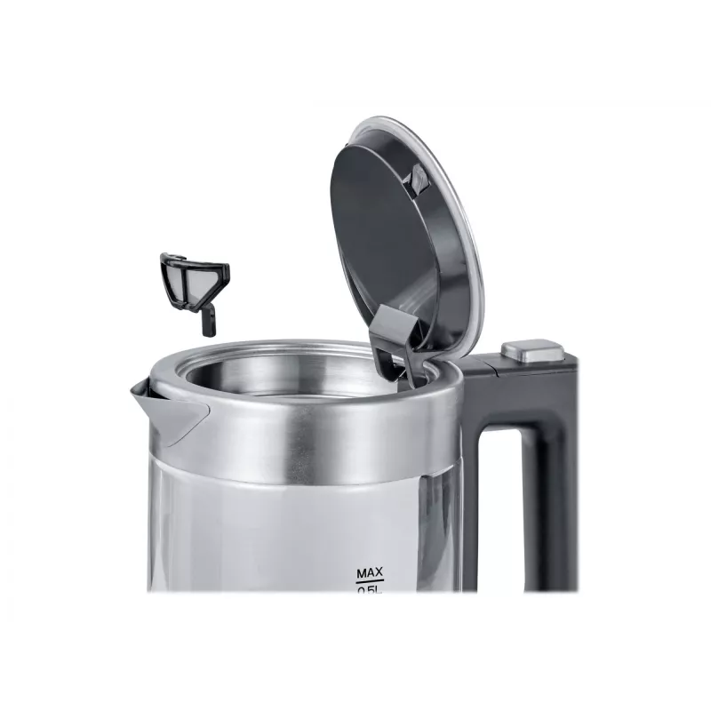 Severin WK 3472 waterkoker 0,5 l zilver 1100 W (WK3472)