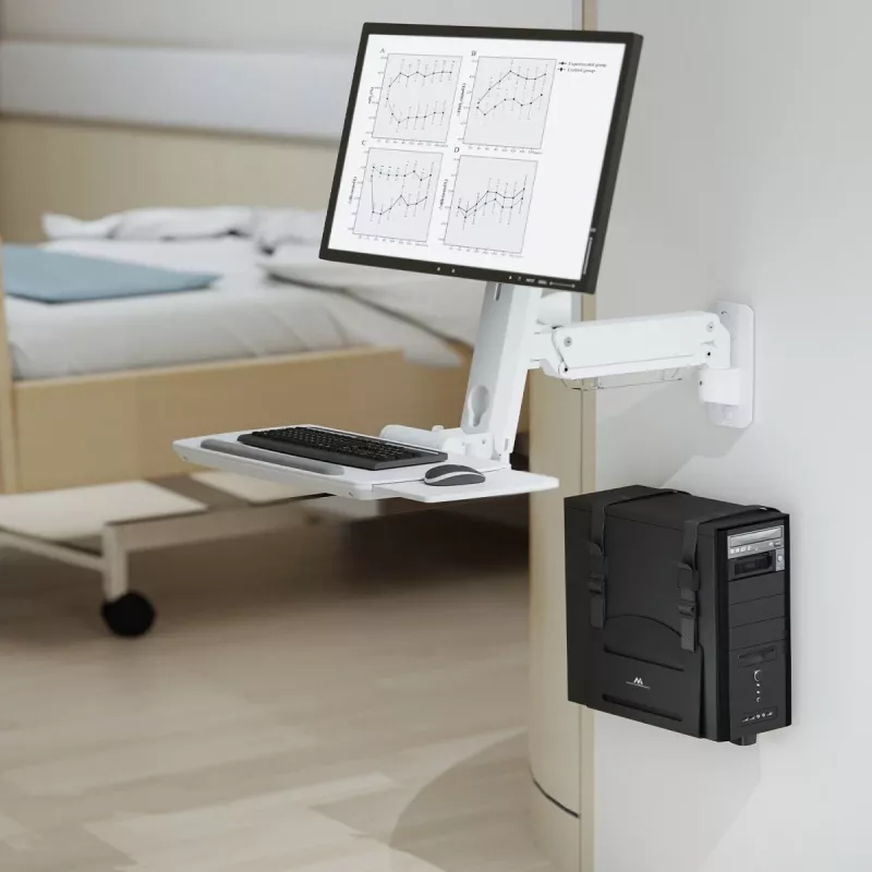CPU-houder, MC-116 B zwart
