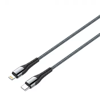 ColorWay kabel Type-C - Apple Lightning (PD-snelladen) 3,0 A (30 W), 1 m | CW-CBPDCL033-GR