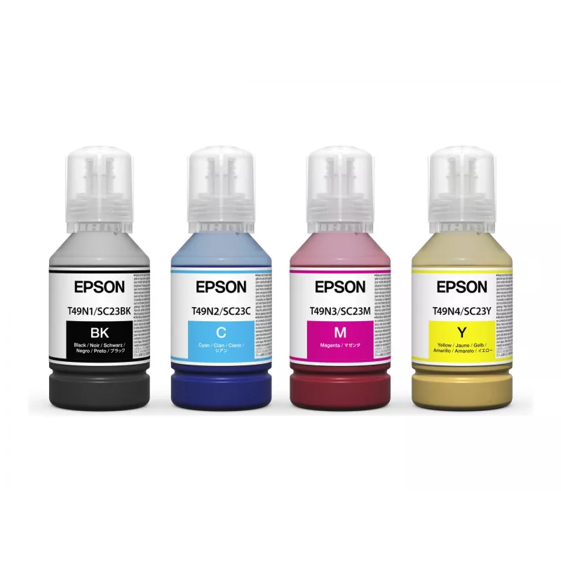 Inktcartridge Epson Cyaan 140ml voor SC-T3100x (C13T49H20N) Origineel