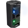 Luidspreker SVEN PS-600, zwart (50W, TWS, Bluetooth, FM, USB, microSD, LED-display, 4000mAh)