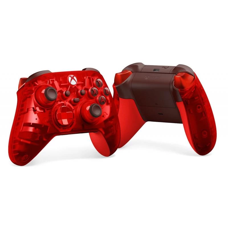 Microsoft Xbox Wireless Controller – Pulse Cipher Special Edition rood Bluetooth-gamepad analoog / digitaal Xbox Series S, Android, Xbox Series X, iOS, pc