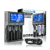 everActive UC-4200 lader voor cilindrische Li-ion- en Ni-MH-accu's