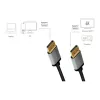 DisplayPort-kabel LogiLink CDA0102 3 m grijs zwart